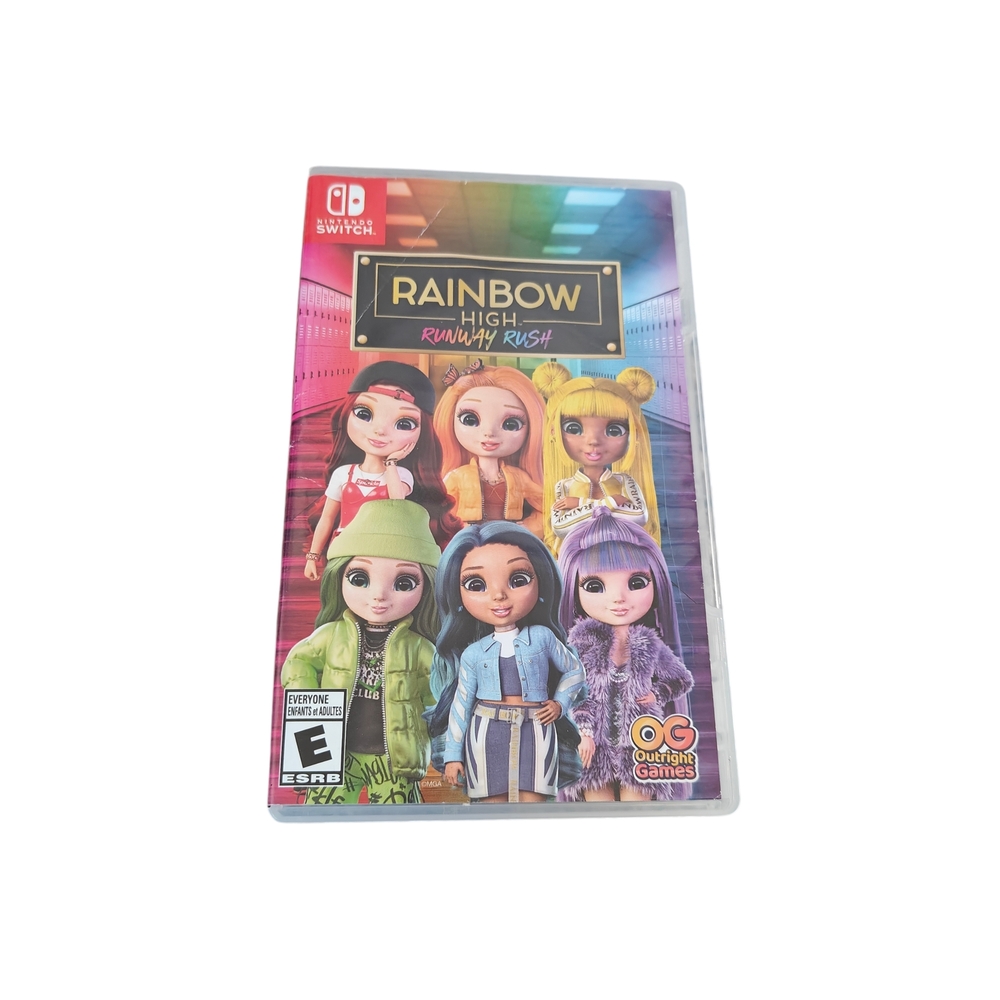 Nintendo Switch Rainbow High: Runway Rush - Colorful Collectible Game